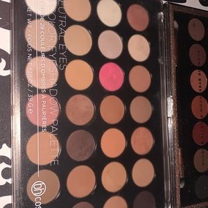 3  eyeshadow pallets from Profusion & BH cosmetic